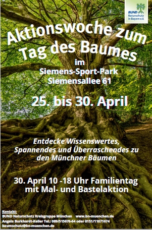 Aktionswoche zum Tag des Baumes 2022 / Münchens Bäume auf dem absteigenden Ast